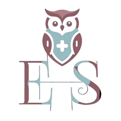 A cross stitch pattern of an owl and letters.